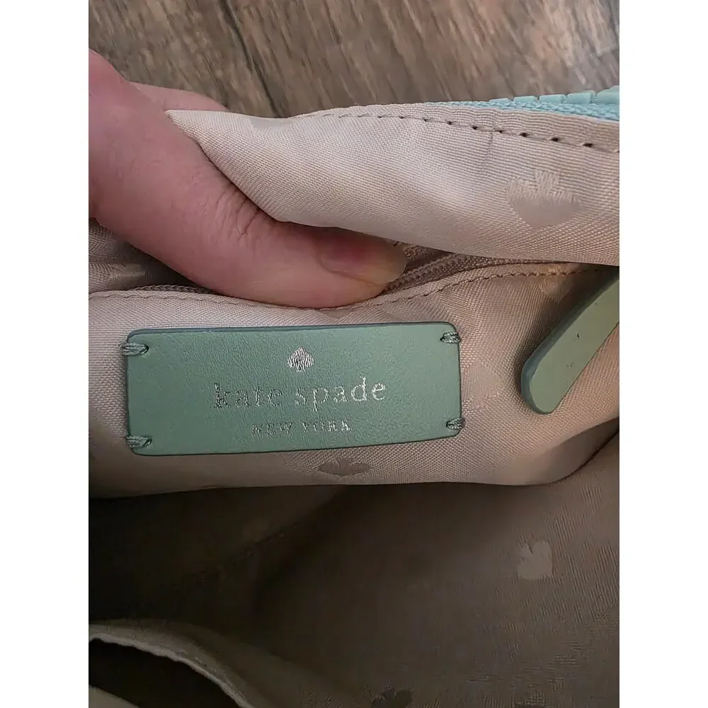 Kate Spade Jade Degrade Green Ombre Crossbody Purse - Picture 6 of 11